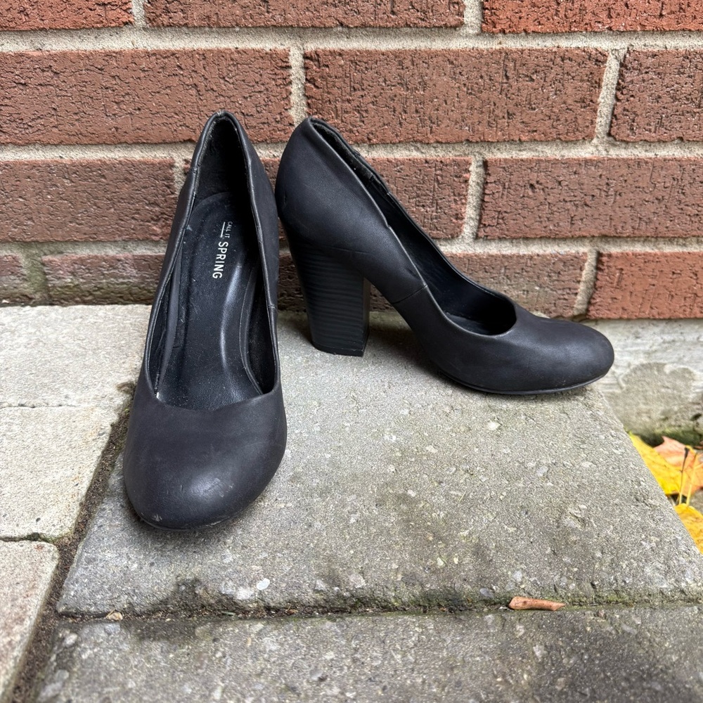 Sleek Black Heels
